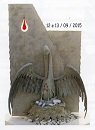 foto del monumento ai donatori di sangue Fidas