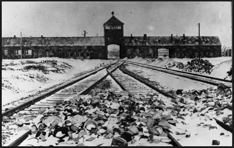 foto del campo di concentramento di Auschwitz