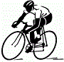 immagine di un ciclista